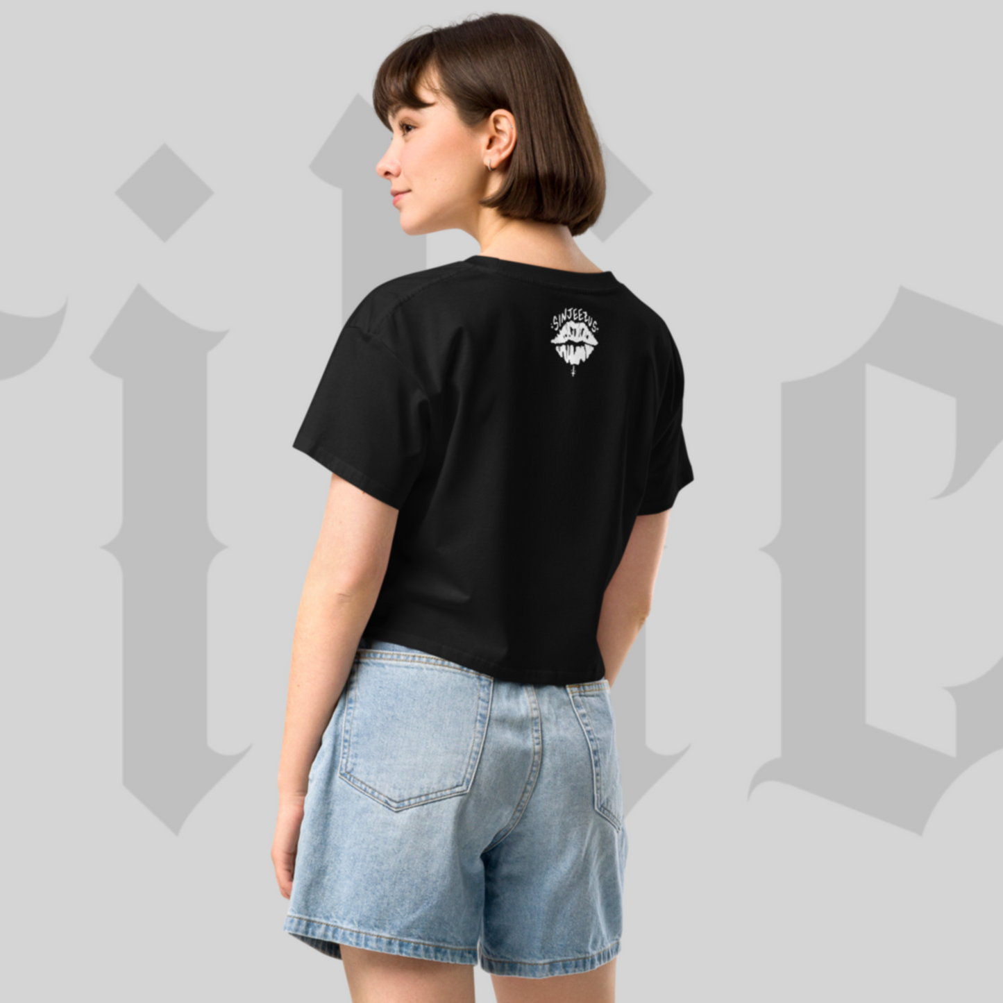 Sacrilicious - Sinjeezus Women’s Crop Top