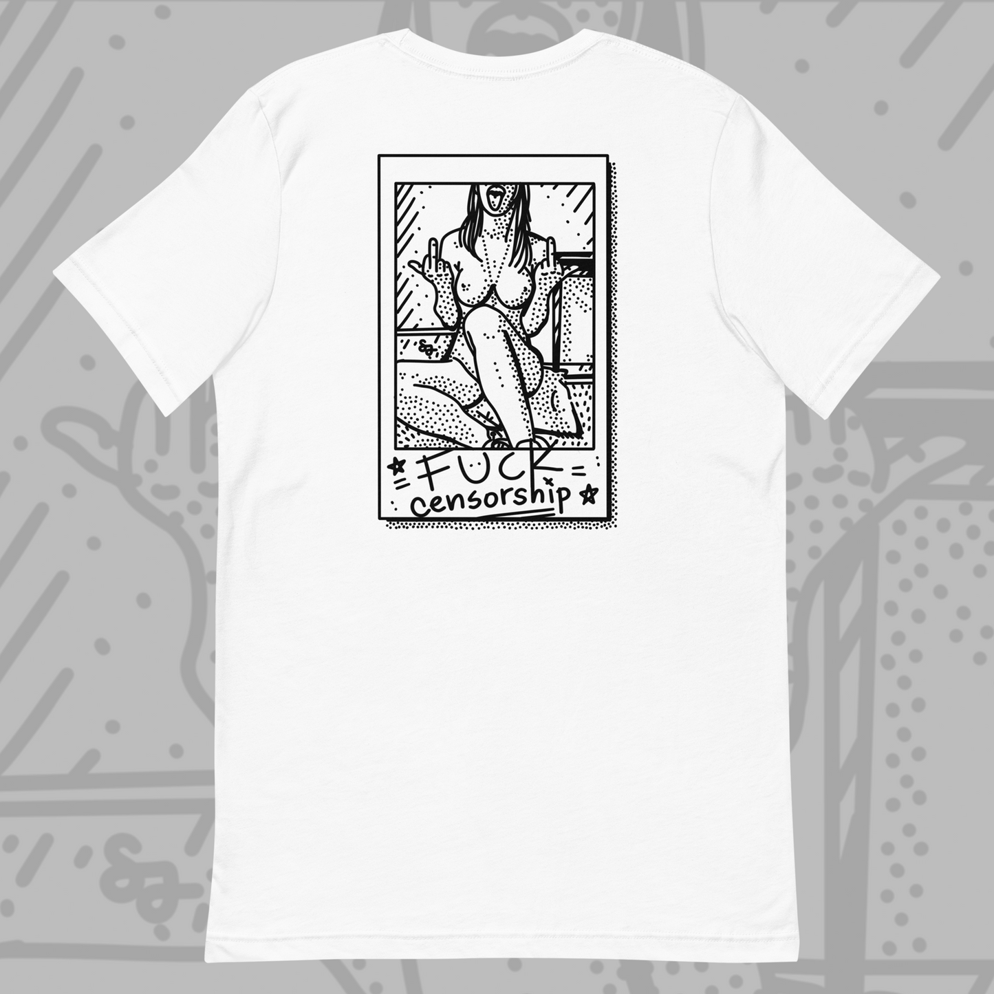Fuck Censorship! - Sinjeezus Unisex Tee