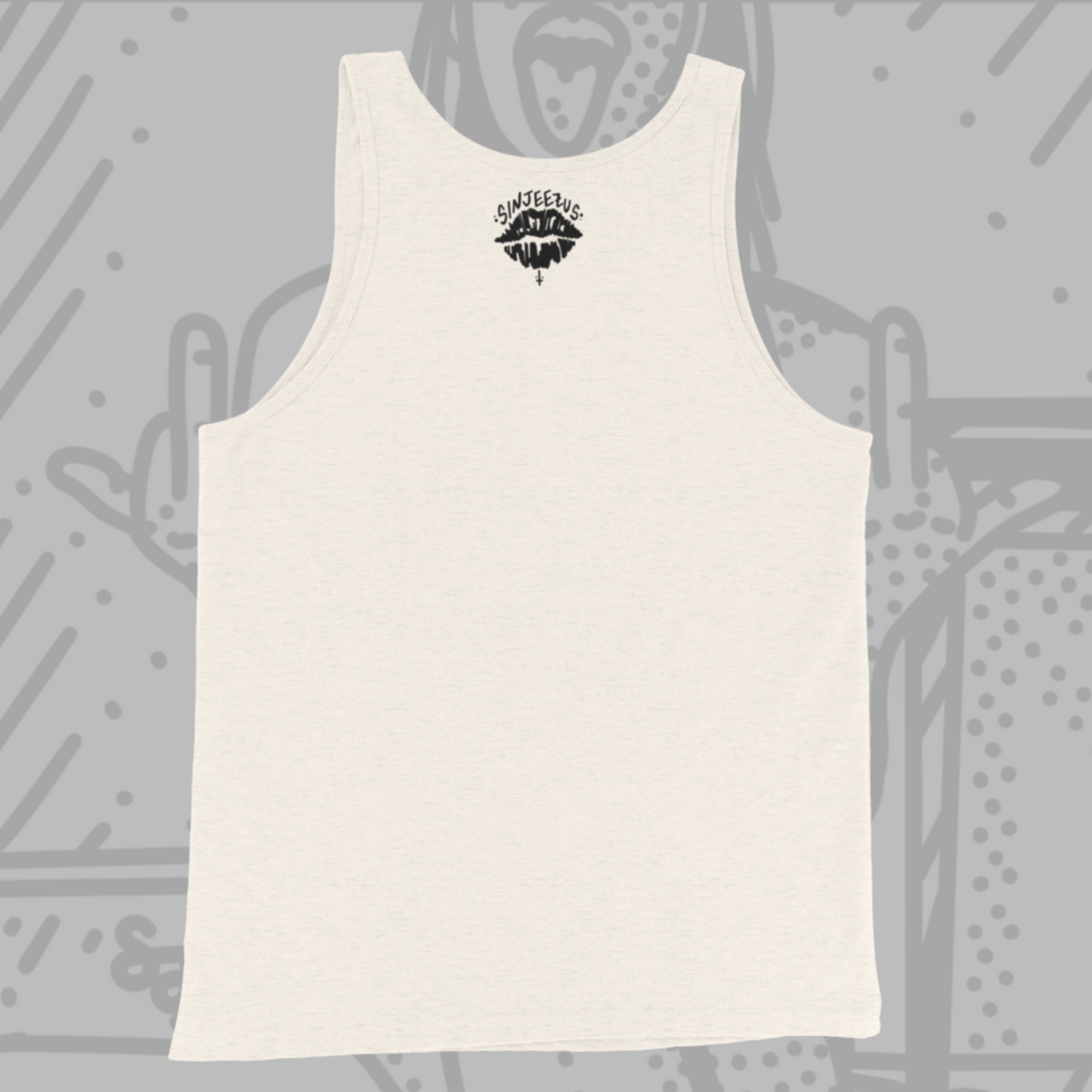Fuck Censorship! - Sinjeezus Unisex Tank Top
