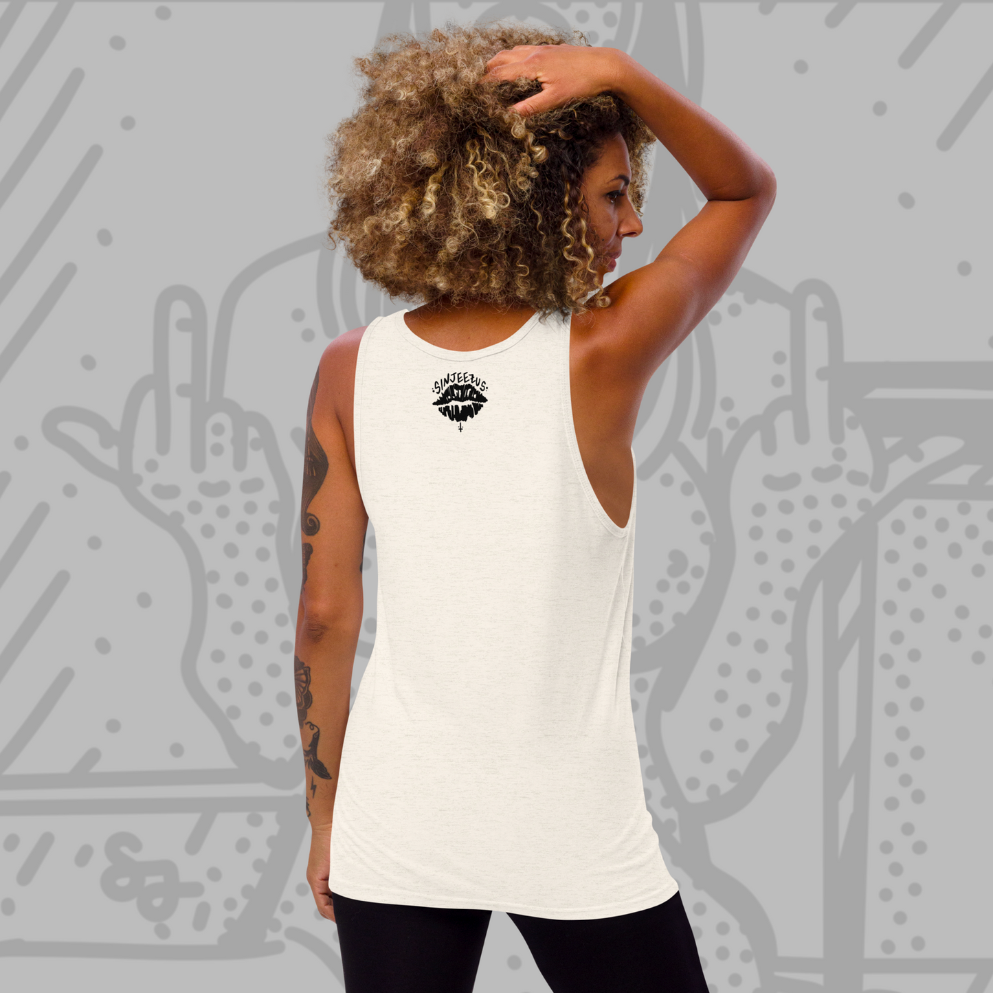 Fuck Censorship! - Sinjeezus Unisex Tank Top