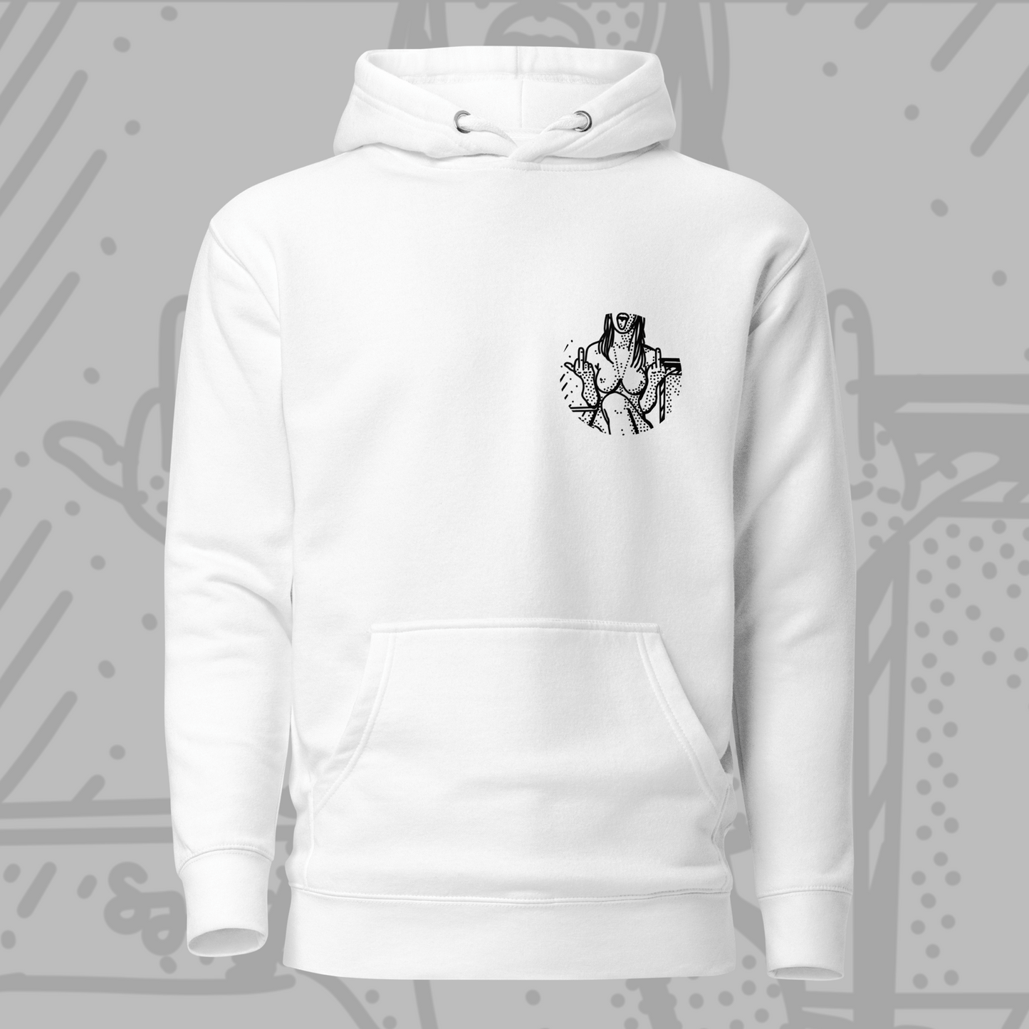 Fuck Censorship! - Sinjeezus Unisex Hoodie