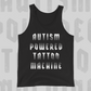 Autism Powered Tattoo Machine - Sinjeezus Unisex Tank