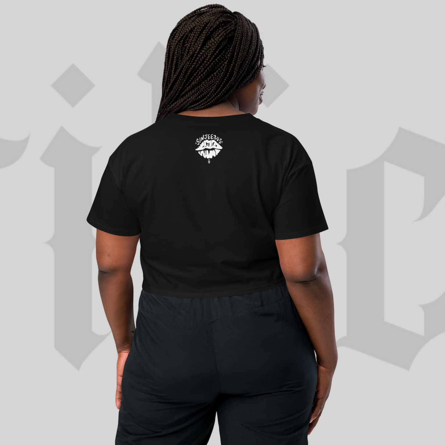 Sacrilicious - Sinjeezus Women’s Crop Top