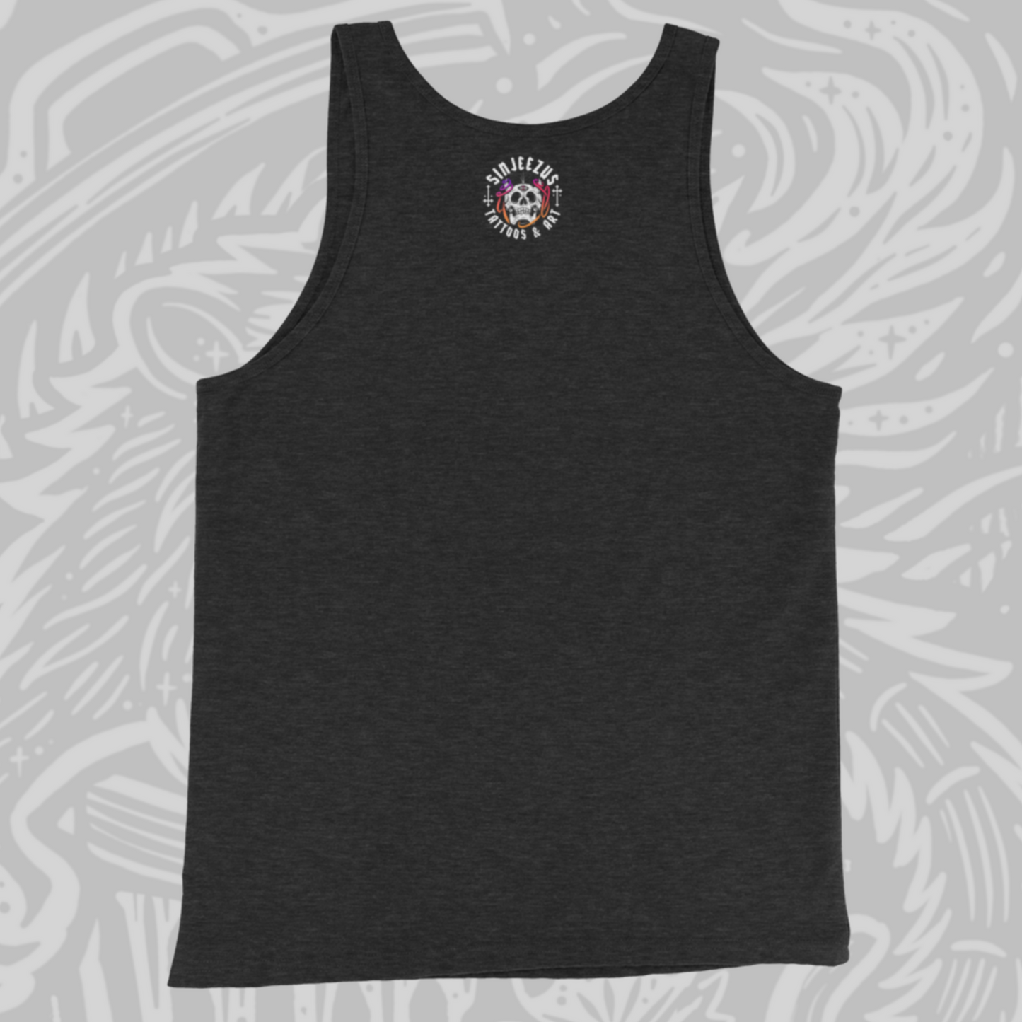 Tattoos are Trashy! - Sinjeezus Unisex Tank