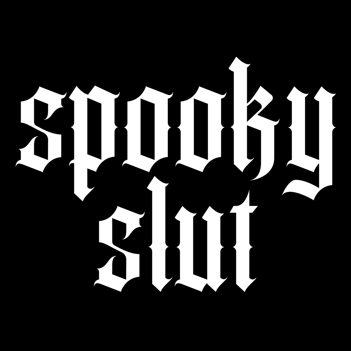 Spooky Slut - Sinjeezus Women’s crop top