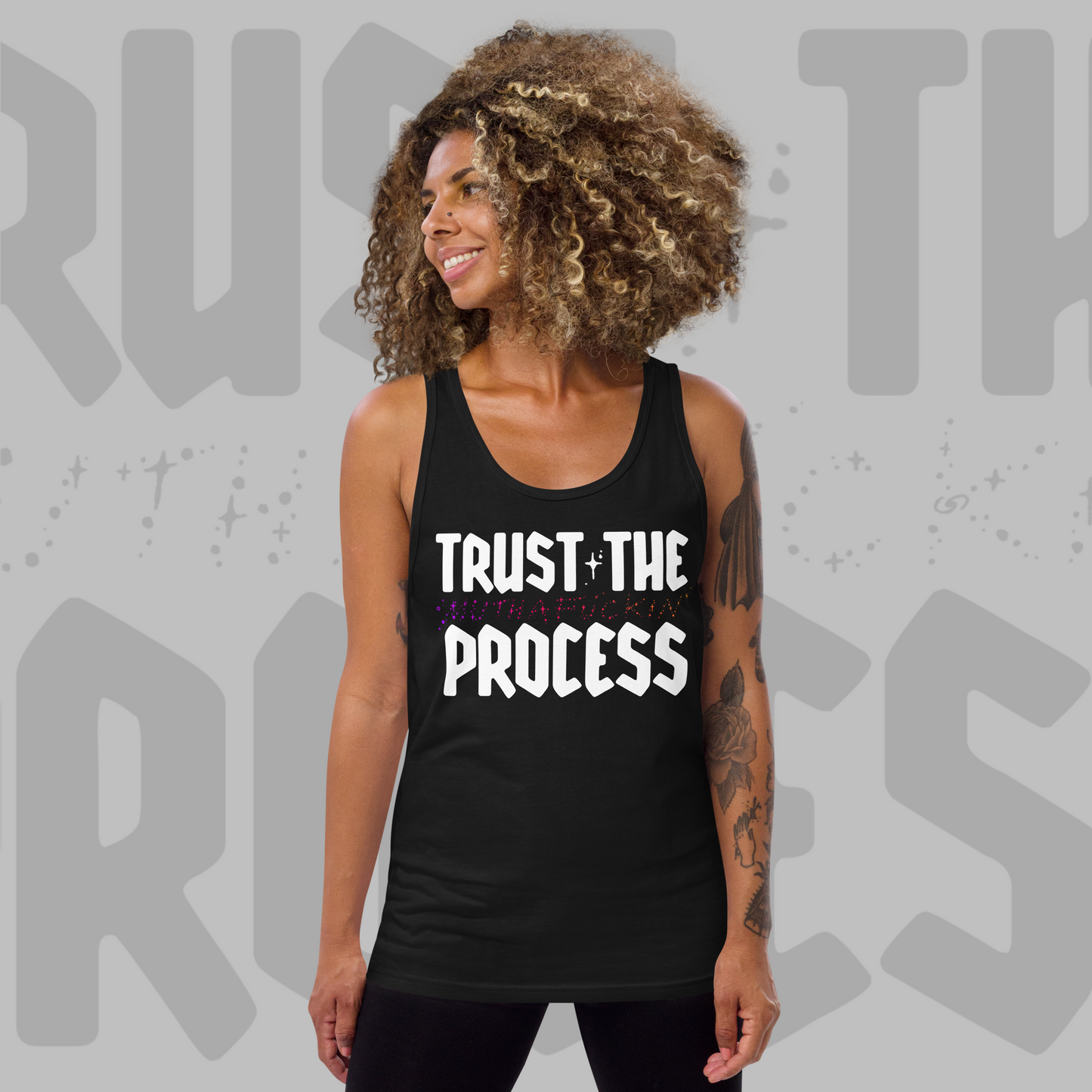Trust the Process - Sinjeezus Unisex Tank