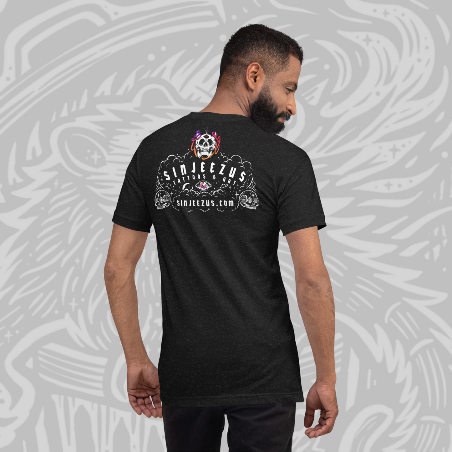 Tattoos are Trashy - Sinjeezus Unisex Tee