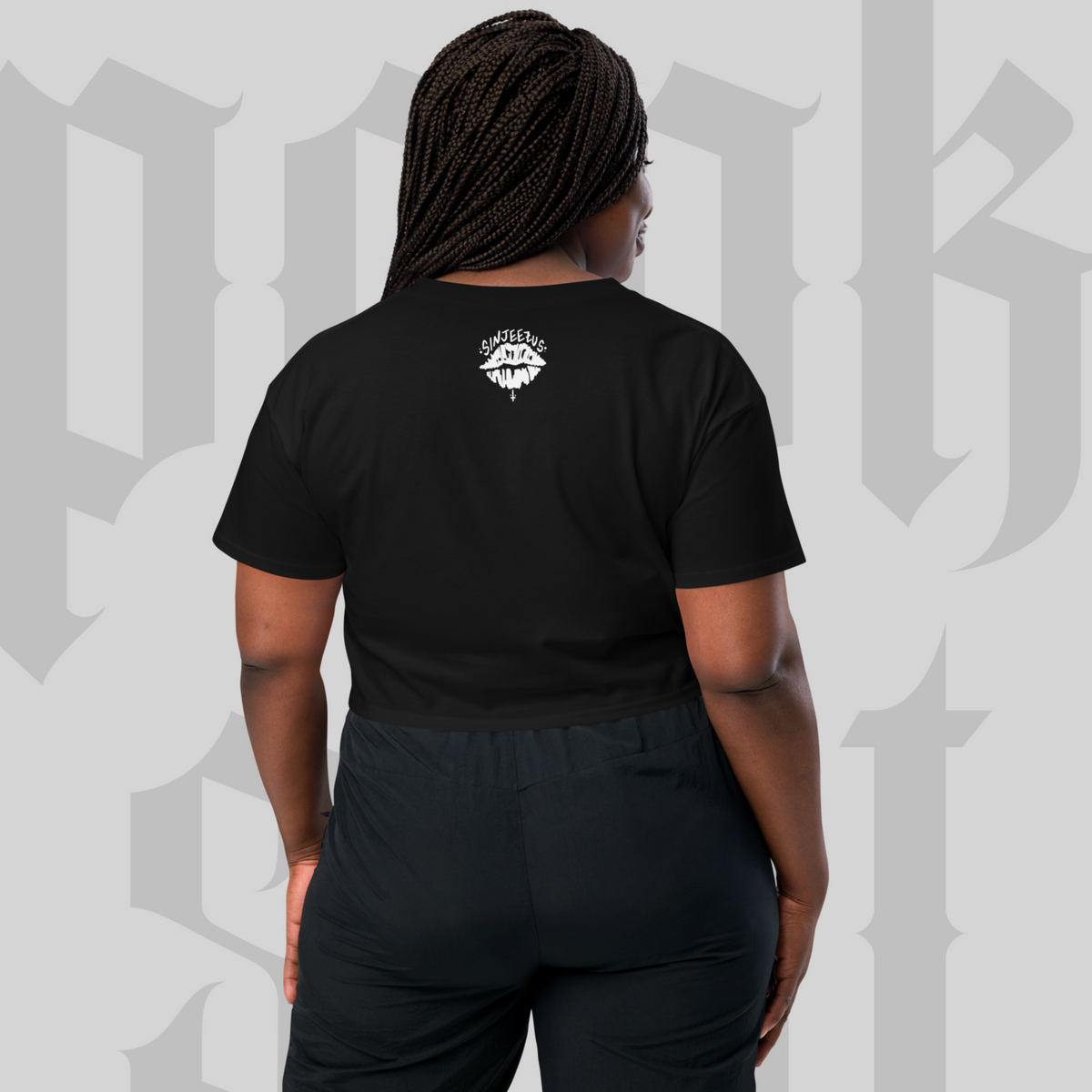 Spooky Slut - Sinjeezus Women’s crop top