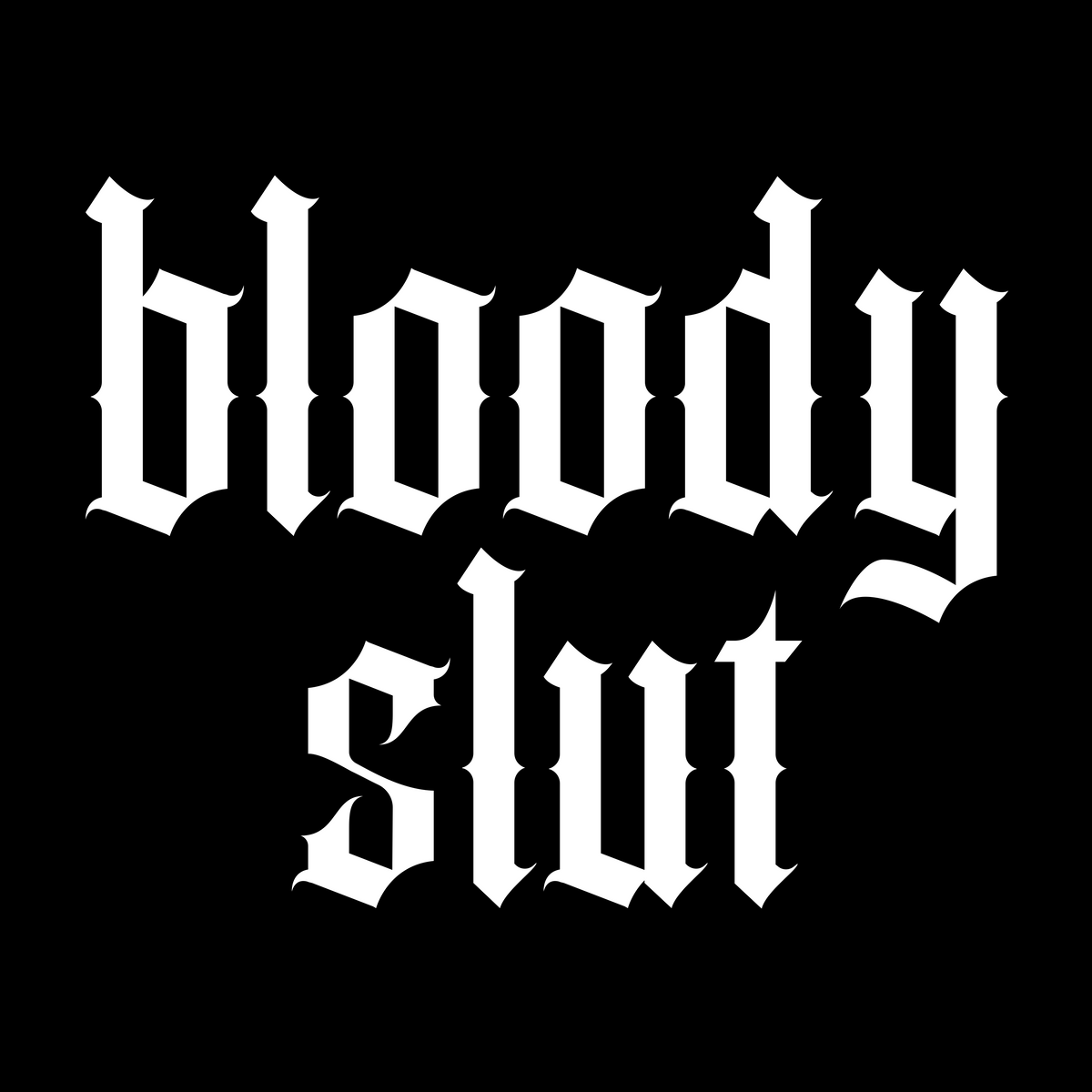 Bloody Slut - Sinjeezus Women’s Crop Top