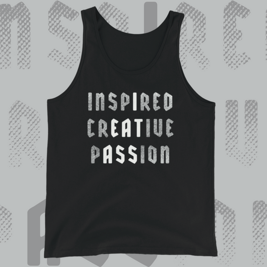 Inspired Creative Passion - Sinjeezus Unisex Tank
