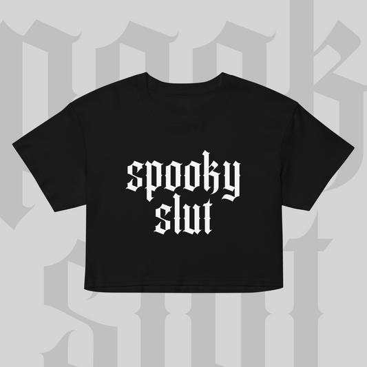 Spooky Slut - Sinjeezus Women’s crop top