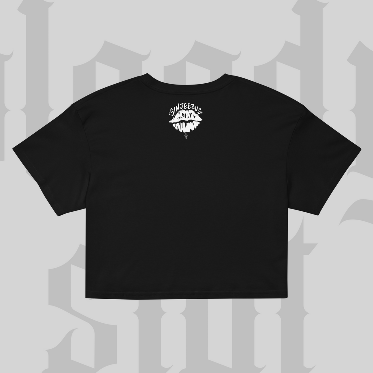 Bloody Slut - Sinjeezus Women’s Crop Top