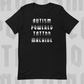 Autism Powered Tattoo Machine - Sinjeezus Unisex Tee