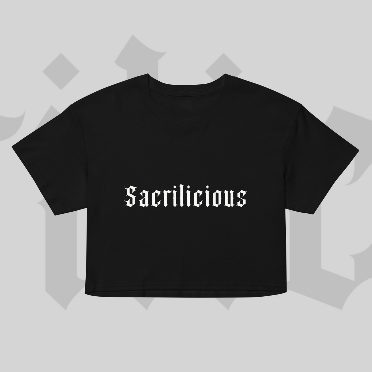 Sacrilicious - Sinjeezus Women’s Crop Top
