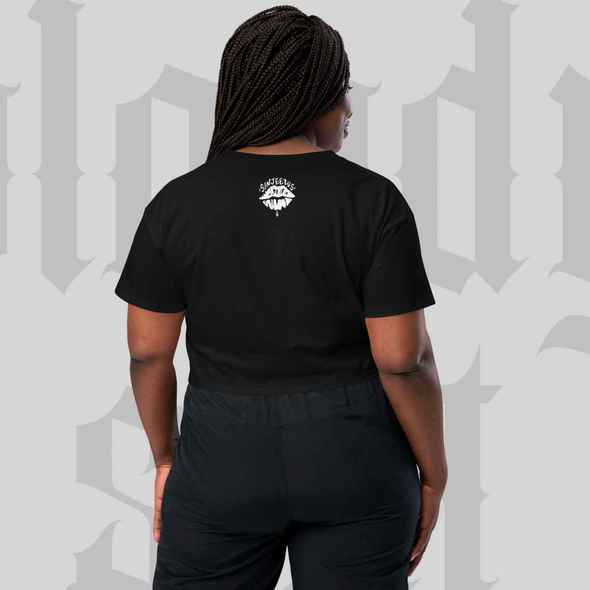 Bloody Slut - Sinjeezus Women’s Crop Top