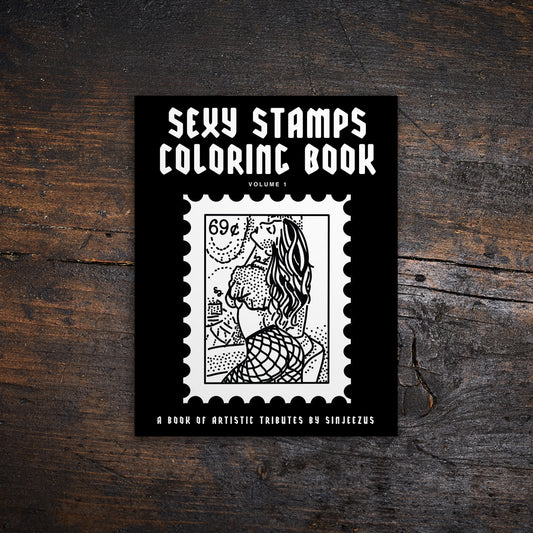 Sexy Stamps Coloring Book: Volume 1