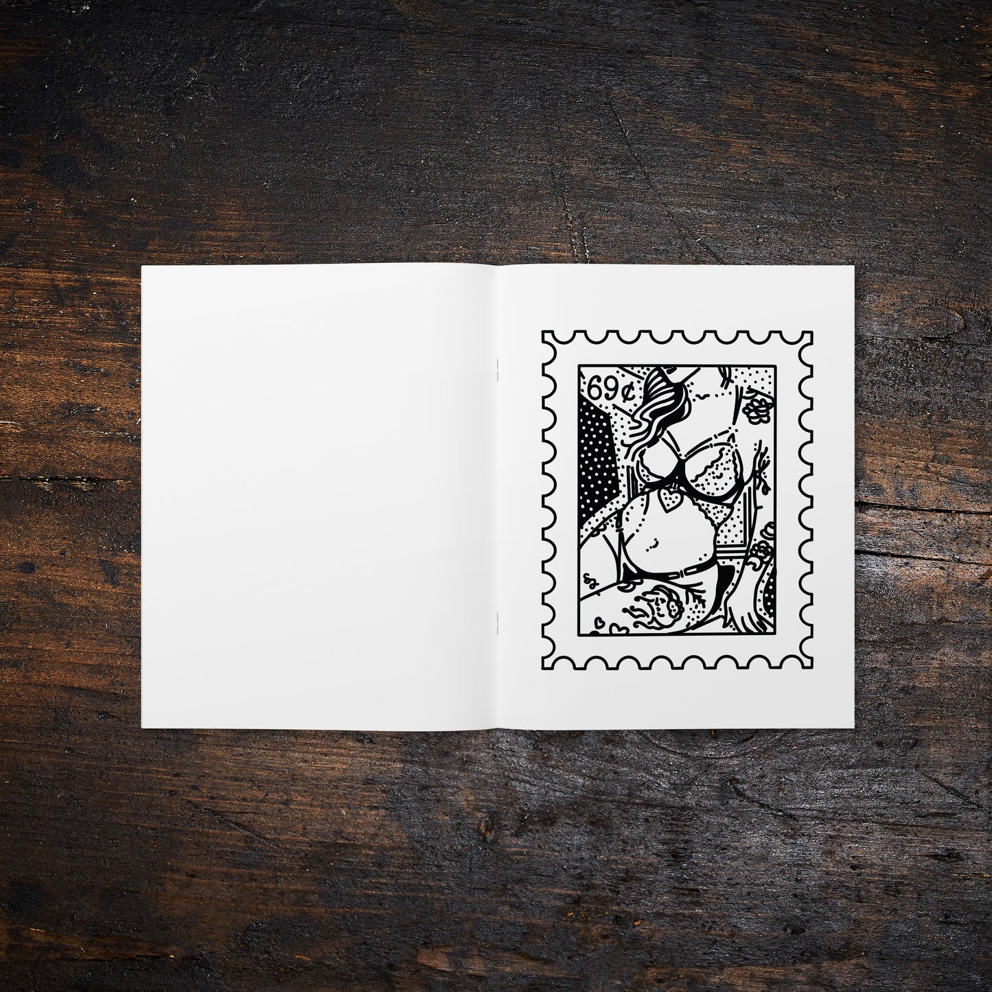 Sexy Stamps Coloring Book: Volume 1