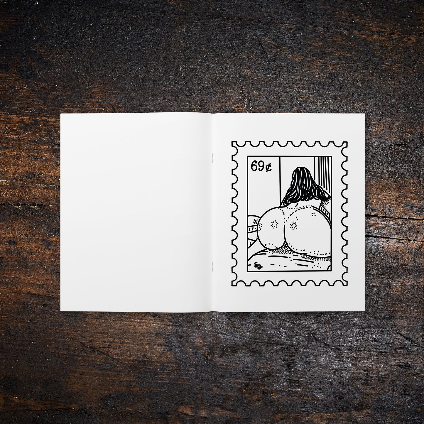 Sexy Stamps Coloring Book: Volume 1