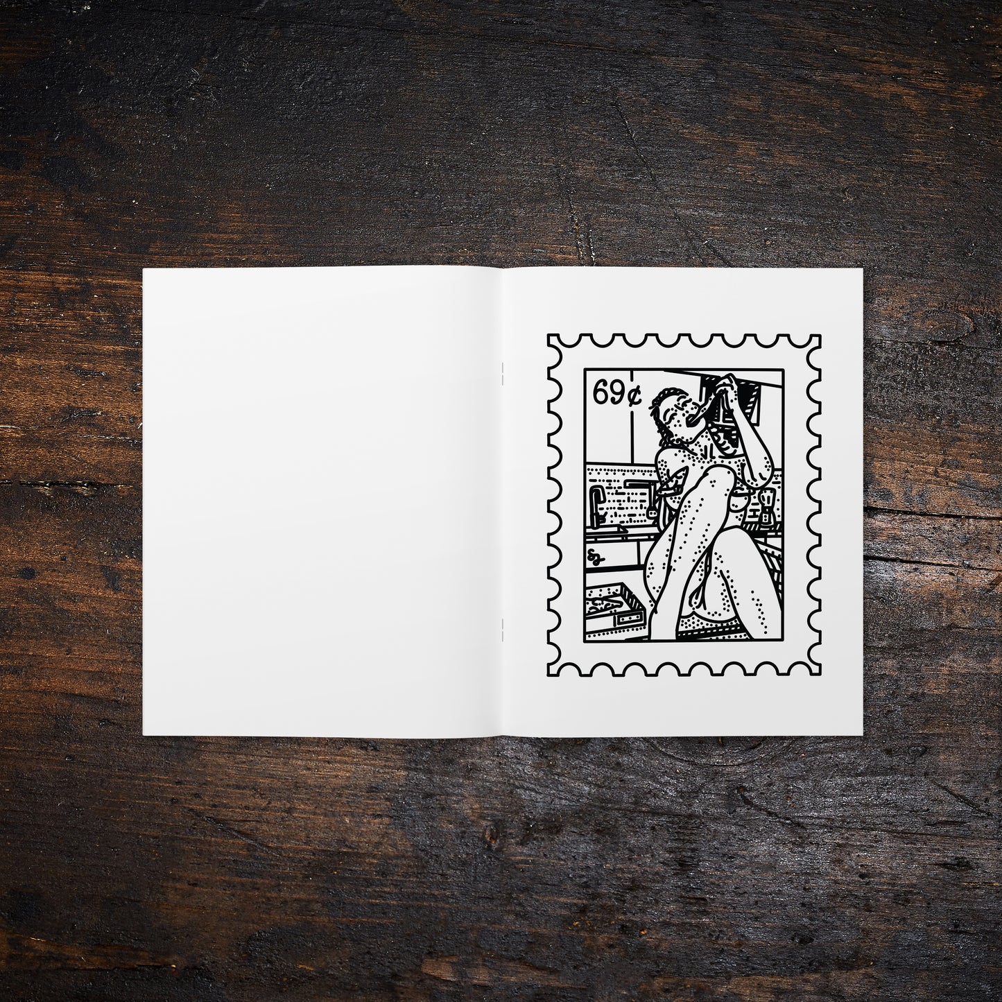 Sexy Stamps Coloring Book: Volume 1