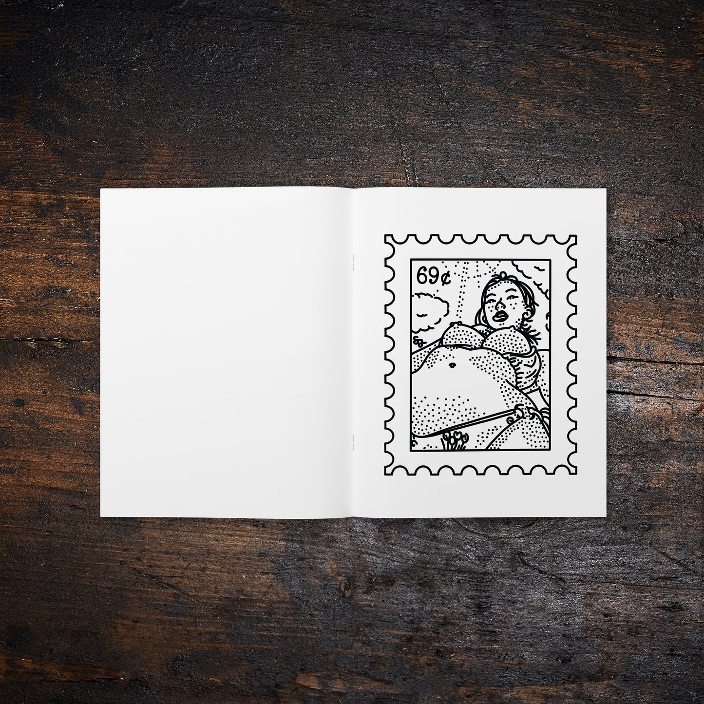 Sexy Stamps Coloring Book: Volume 1