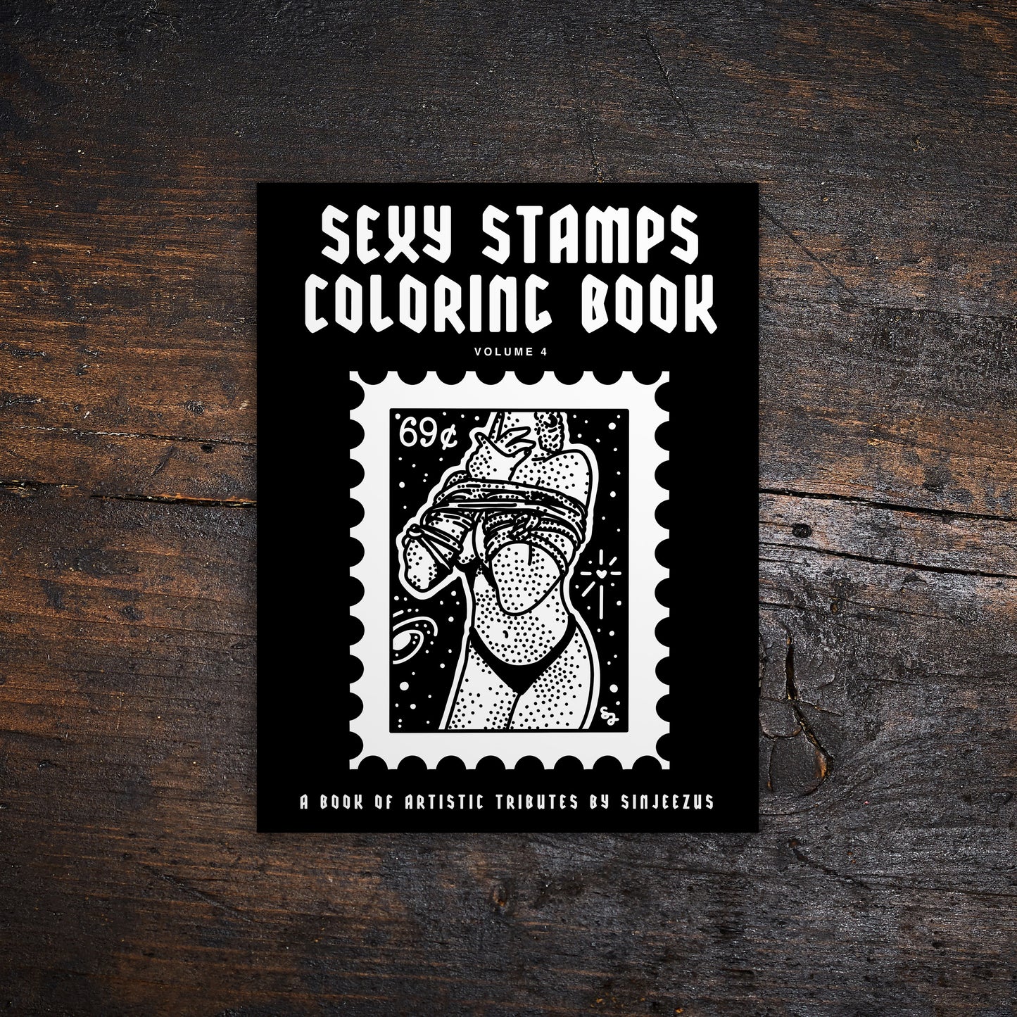 Sexy Stamps Coloring Book: Volume 4