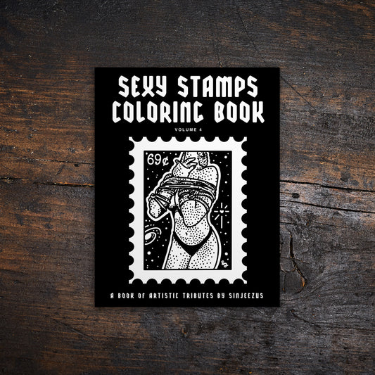 Sexy Stamps Coloring Book: Volume 4