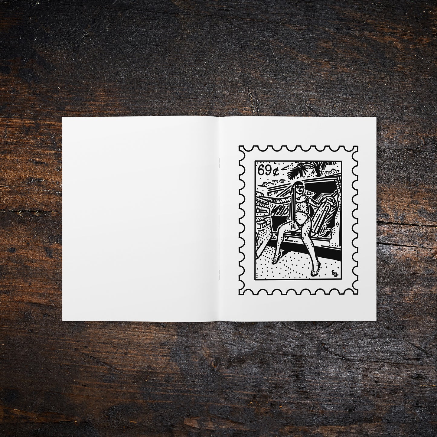 Sexy Stamps Coloring Book: Volume 4