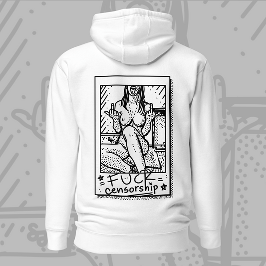 Fuck Censorship! - Sinjeezus Unisex Hoodie